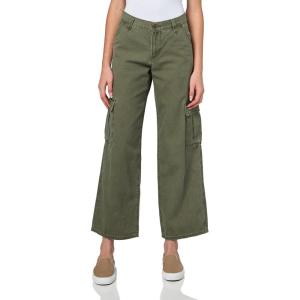 imageLevis Womens Superlow Loose Cargo PantsNew Ivy Green Pigment