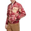 imageLevis Mens Diamond Quilted Bomber JacketKhakiRed Camo