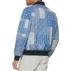imageLevis Mens Diamond Quilted Bomber JacketLight Blue Print