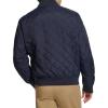 imageLevis Mens Diamond Quilted Bomber JacketNavy Dry Touch Nylon