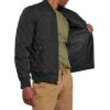 imageLevis Mens Diamond Quilted Bomber JacketNew Black Dry Touch Nylon