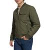 imageLevis Mens Diamond Quilted Bomber JacketOlive Dry Touch Nylon