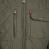 imageLevis Mens Diamond Quilted Bomber JacketSage Green