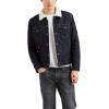imageLevis Mens Sherpa Trucker JacketJuniper Rinse