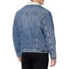 imageLevis Mens Sherpa Trucker JacketTelevision  Medium Indigo