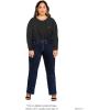 imageLevis Womens 724 High Rise Straight JeansCast Shadows  Dark Indigo