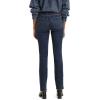 imageLevis Womens 724 High Rise Straight JeansChelsea Hour  Dark Indigo