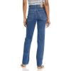 imageLevis Womens 724 High Rise Straight JeansIndigo Destructed
