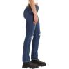imageLevis Womens 724 High Rise Straight JeansIndigo Destructed