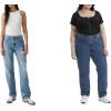 imageLevis Womens 94 Baggy Jeans Also Available in PlusNew Cute Loser Nonstretch