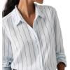 imageLevis Womens Classic Buttonup ShirtNew Daisy Stripe Country Air