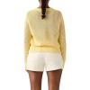 imageLevis Womens Gaelle LongSleeve Crochet PulloverNew French Vanilla