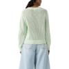 imageLevis Womens Gaelle LongSleeve Crochet PulloverNew Pale Blue