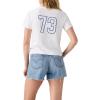 imageLevis Womens Graphic Game Day TeeNew Levis Embr Flowers Bright White