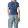 imageLevis Womens Hayes ShortSleeve TShirt Also Available in PlusNew Angela Daisy Sunshine Blue