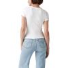 imageLevis Womens Hayes ShortSleeve TShirt Also Available in PlusWhite
