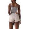 imageLevis Womens Jadine Denim Cami TankNew Rose Water Top Nonstretch