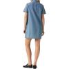 imageLevis Womens Louisa ShortSleeve Denim DressNew Pretty Penny Lane Shrinktofit