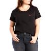 imageLevis Womens Perfect Crewneck Tee Shirt Also Available in PlusNew Mineral Black