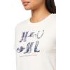 imageLevis Womens Perfect Crewneck Tee Shirt Also Available in PlusNew Moody Spot the Tab