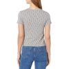 imageLevis Womens Perfect Graphic Tee ShirtMinimal Sport Wave Aop Alloy