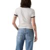 imageLevis Womens Perfect Graphic Tee ShirtNew Saddle Up Horse Starstruck Heather