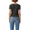 imageLevis Womens Perfect Graphic Tee ShirtPirate Black