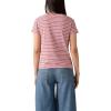 imageLevis Womens Perfect VNeck TShirtNew Clara Stripe Zephyr