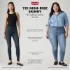 imageLevis Womens Plus Size 721 High Rise Skinny JeansEternal Indigo Dark Tint