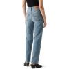 imageLevis Womens Ribcage Straight Full Length JeansRinging Bells Stretch