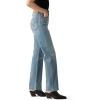imageLevis Womens Ribcage Straight Full Length JeansRinging Bells Stretch
