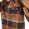 imageLevis mens Plaid Sherpa Lined Hooded Shirt Jacket Regular amp Big amp Tall SizesBrown Caf Plaid