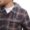 imageLevis mens Plaid Sherpa Lined Hooded Shirt Jacket Regular amp Big amp Tall SizesBrown Glen Plaid