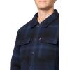 imageLevis mens Plaid Sherpa Lined Hooded Shirt Jacket Regular amp Big amp Tall SizesNew Navy Ombre Plaid