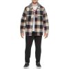 imageLevis mens Plaid Sherpa Lined Hooded Shirt Jacket Regular amp Big amp Tall SizesSkater Plaid