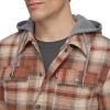 imageLevis mens Plaid Sherpa Lined Hooded Shirt Jacket Regular amp Big amp Tall SizesSunset Ombre Plaid