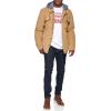 imageLevis mens Plaid Sherpa Lined Hooded Shirt Jacket Regular amp Big amp Tall SizesTan Corduroy