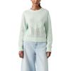 imageLevis Womens Gaelle LongSleeve Crochet PulloverNew Pale Blue