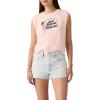 imageLevis Womens Graphic Boxy TankNew Levis Cactus Crystal Pink