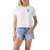 imageLevis Womens Graphic Game Day TeeNew Levis Embr Flowers Bright White