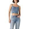 imageLevis Womens Jadine Denim Cami TankNew Twisted Stone Top Nonstretch