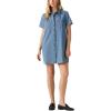 imageLevis Womens Louisa ShortSleeve Denim DressNew Pretty Penny Lane Shrinktofit