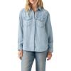 imageLevis Womens Sawyer Western ShirtNew Cant Focus Nonstretch