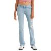 imageLevis Womens Superlow Boot JeansLight Indigo Worn in