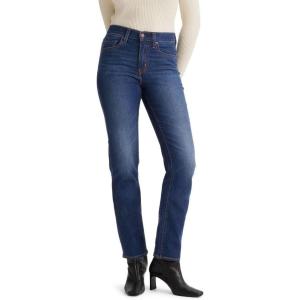 imageLevis Womens 724 High Rise Straight JeansChelsea Carbon Glow