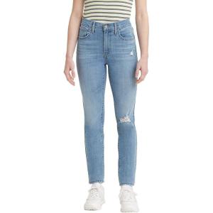 imageLevis Womens 724 High Rise Straight JeansSlate Reveal  Light Indigo