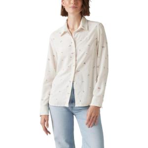 imageLevis Womens Classic Buttonup ShirtLou Ditsy Floral Egret