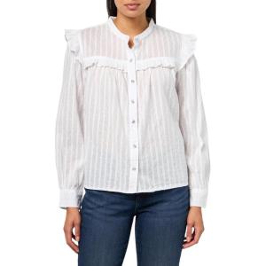 imageLevis Womens Gianna Long Sleeve BlouseNew Bright White