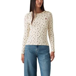 imageLevis Womens Hayes LongSleeve Tee Also Available in PlusSigrid Ditsy Egret