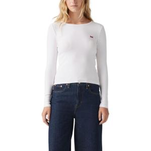 imageLevis Womens Hayes LongSleeve Tee Also Available in PlusWhite